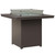 Berlin Gardens Numa Fire Counter Table - Matte Black