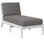 Berlin Gardens Resin Mayhew Armless Chaise Lounge Chair