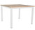 Three Birds Soho 42" Square Dining Table - White Finish