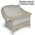 Replacement Cushions for Lloyd Flanders Chesapeake Chair & A-Half
