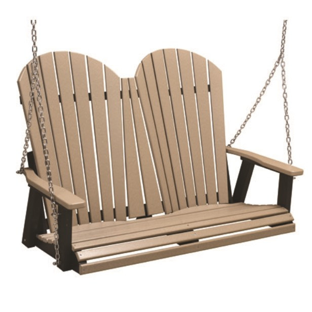 Berlin Gardens Resin Porch Swing 4'Outdoor Furniture Plus