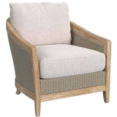 Cambria Teak & Wicker Club Chair by Sunset West