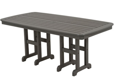 POLYWOOD® Nautical 37-Inch by 72-Inch Dining Table