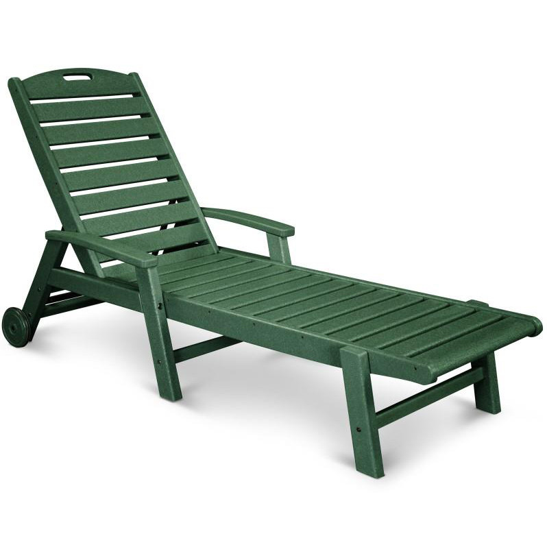 TREX® Yacht Club Chaise with Wheels