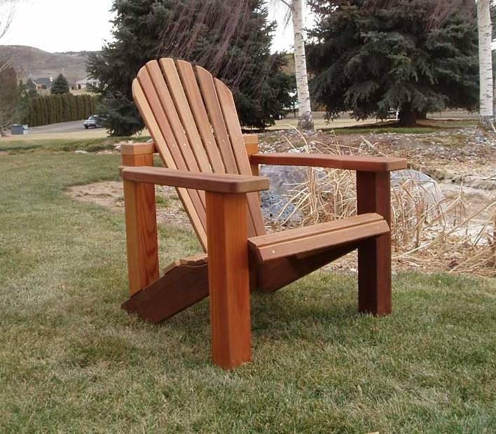 Cedar Adirondack Chair|Outdoor Wood Seating for Sale