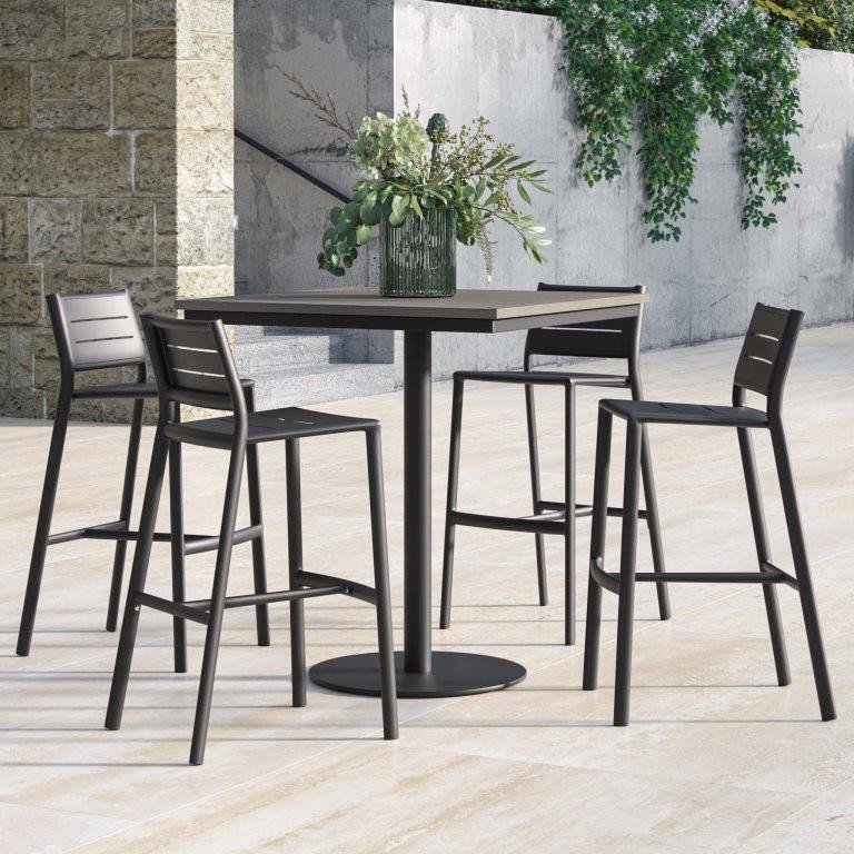 Seating Bar High Top Outdoor Bar Height Person High Top Outdoor