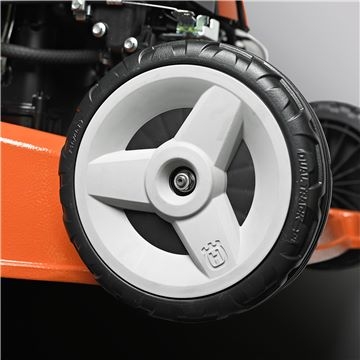 Double ball bearing wheels