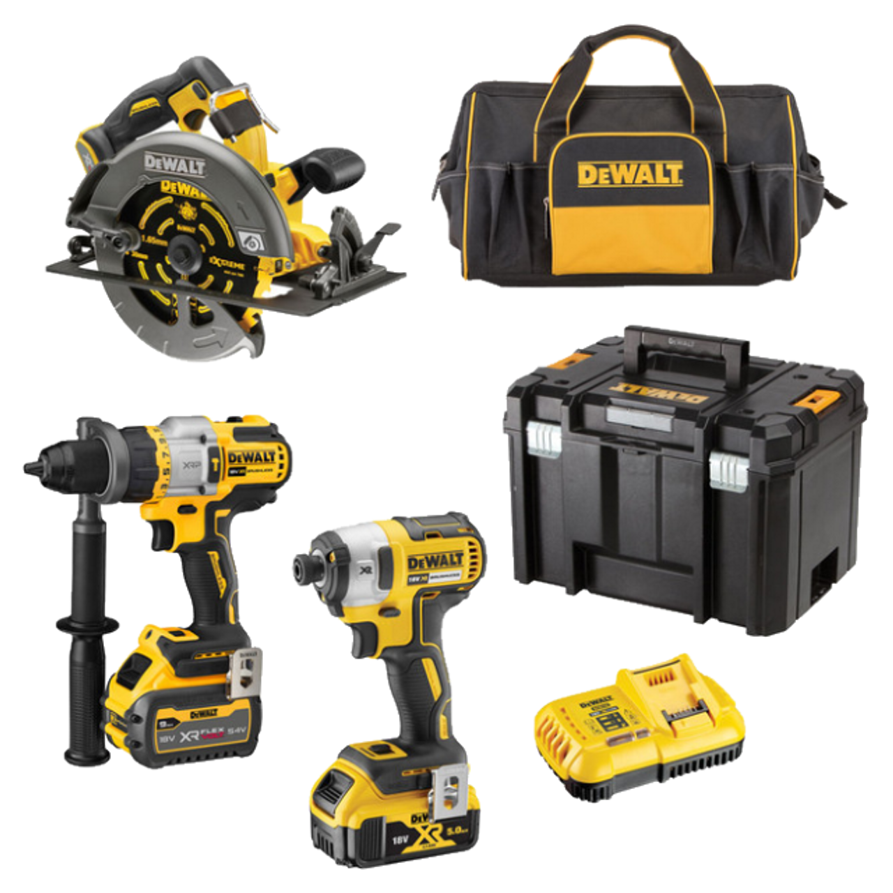 Shop 18V Dewalt Power Tools Tool Kit Depot