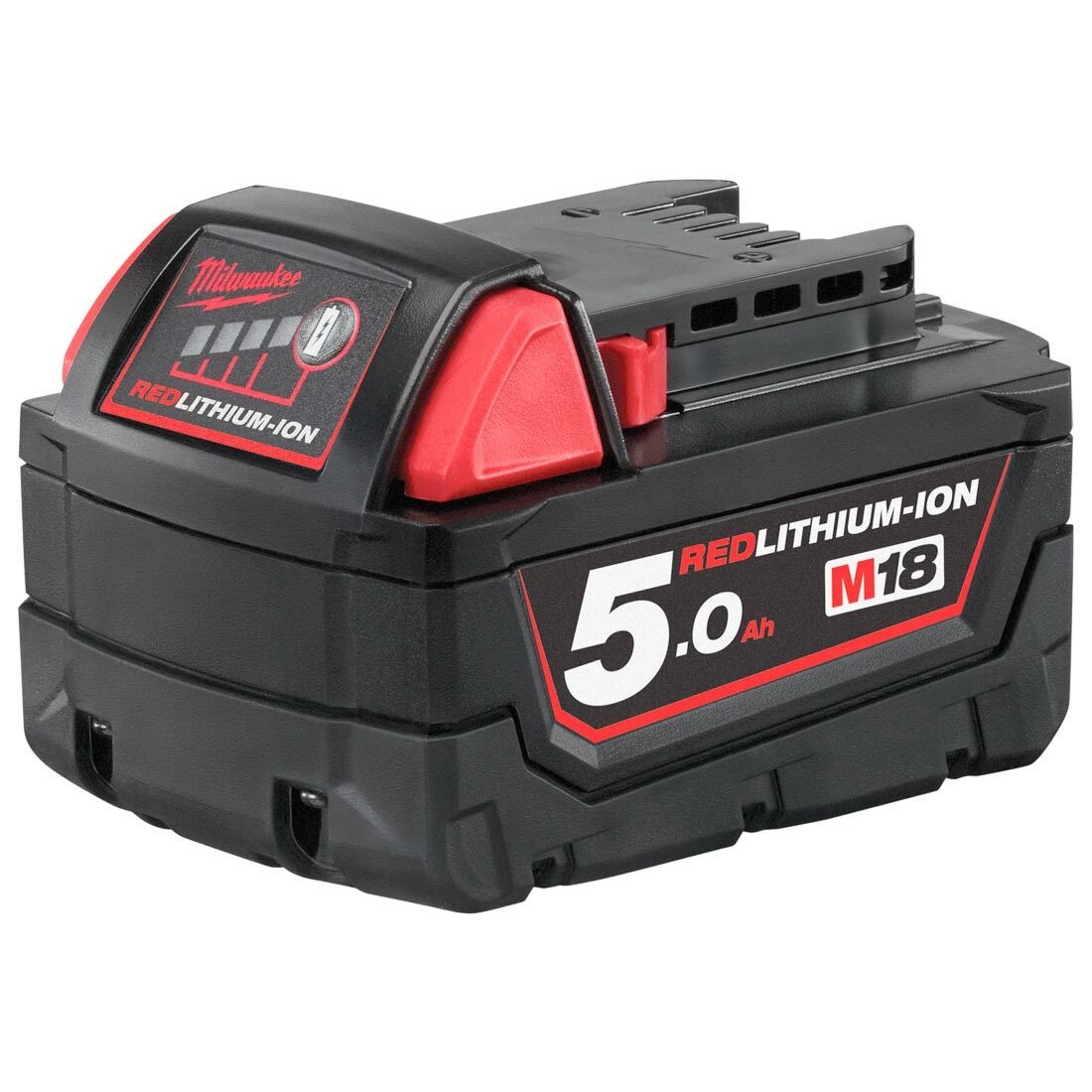 BATTERIE M18 B5 - 18V 5,0AH RED LITHIUM MILWAUKEE