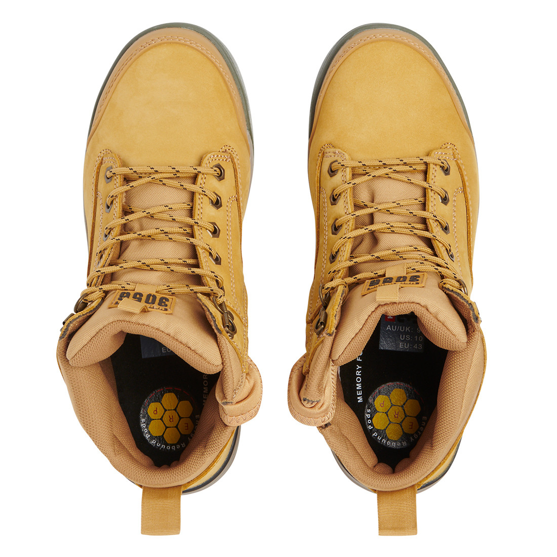 Hard Yakka Legend Pr Safety Boot Wheat Uk 6 Wheat Leather Hard