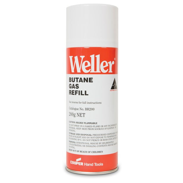 Weller Butane Gas Refill 200g BR200 Tool Kit Depot