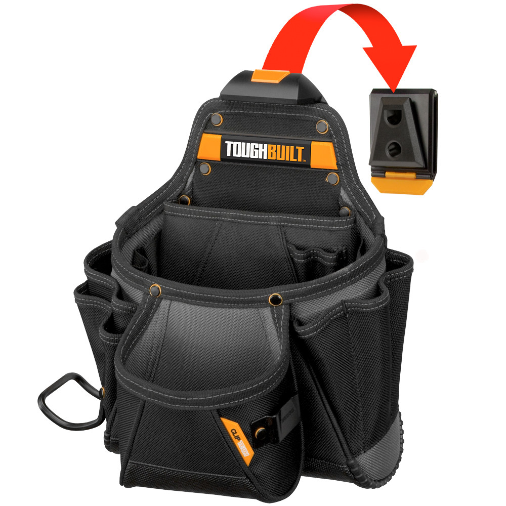 ToughBuilt® ClipTech Contractor Pouch Tool Kit Depot