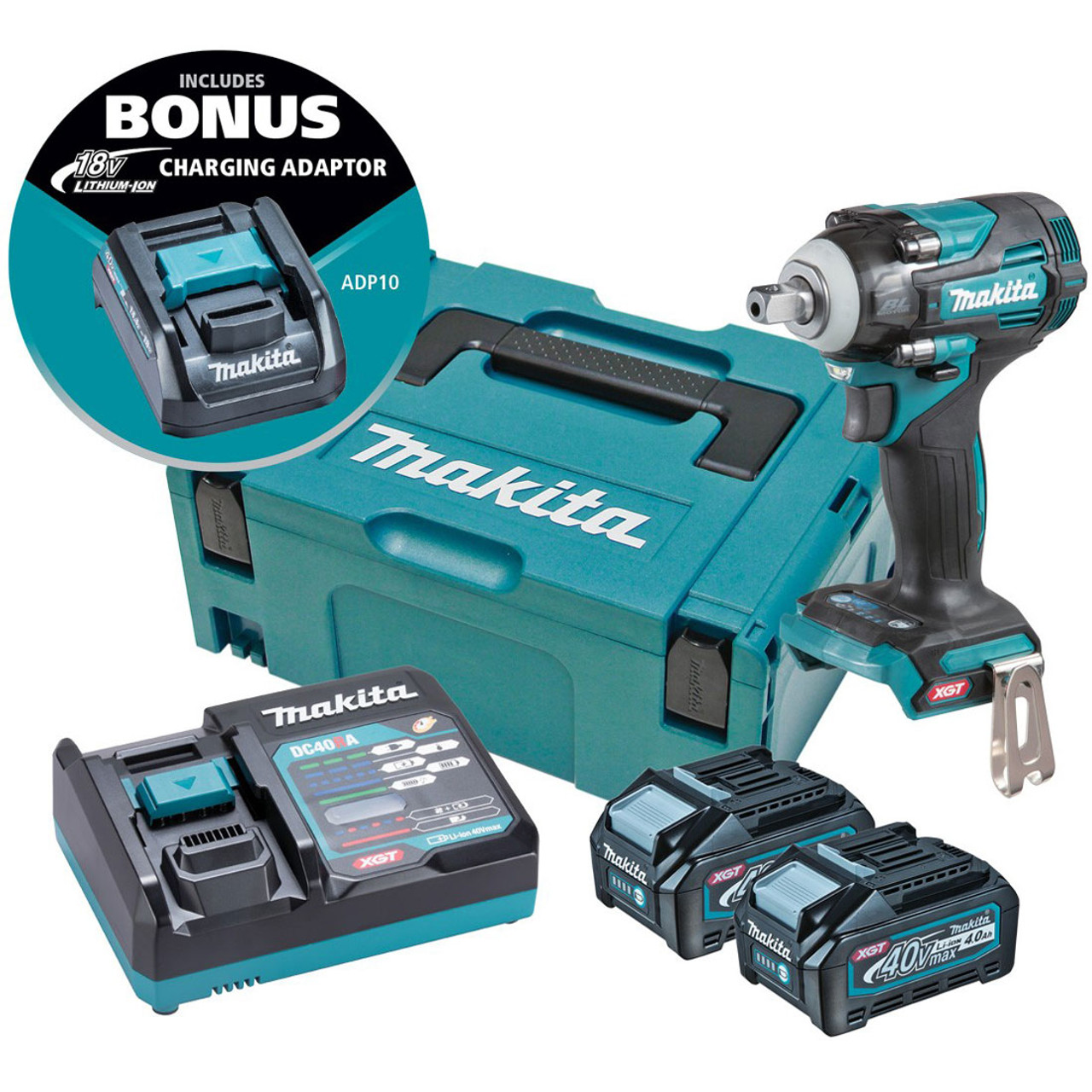 Makita 40V Max Kit Impact Wrench Depot Pin TW005GM203 | Tool 1/2\