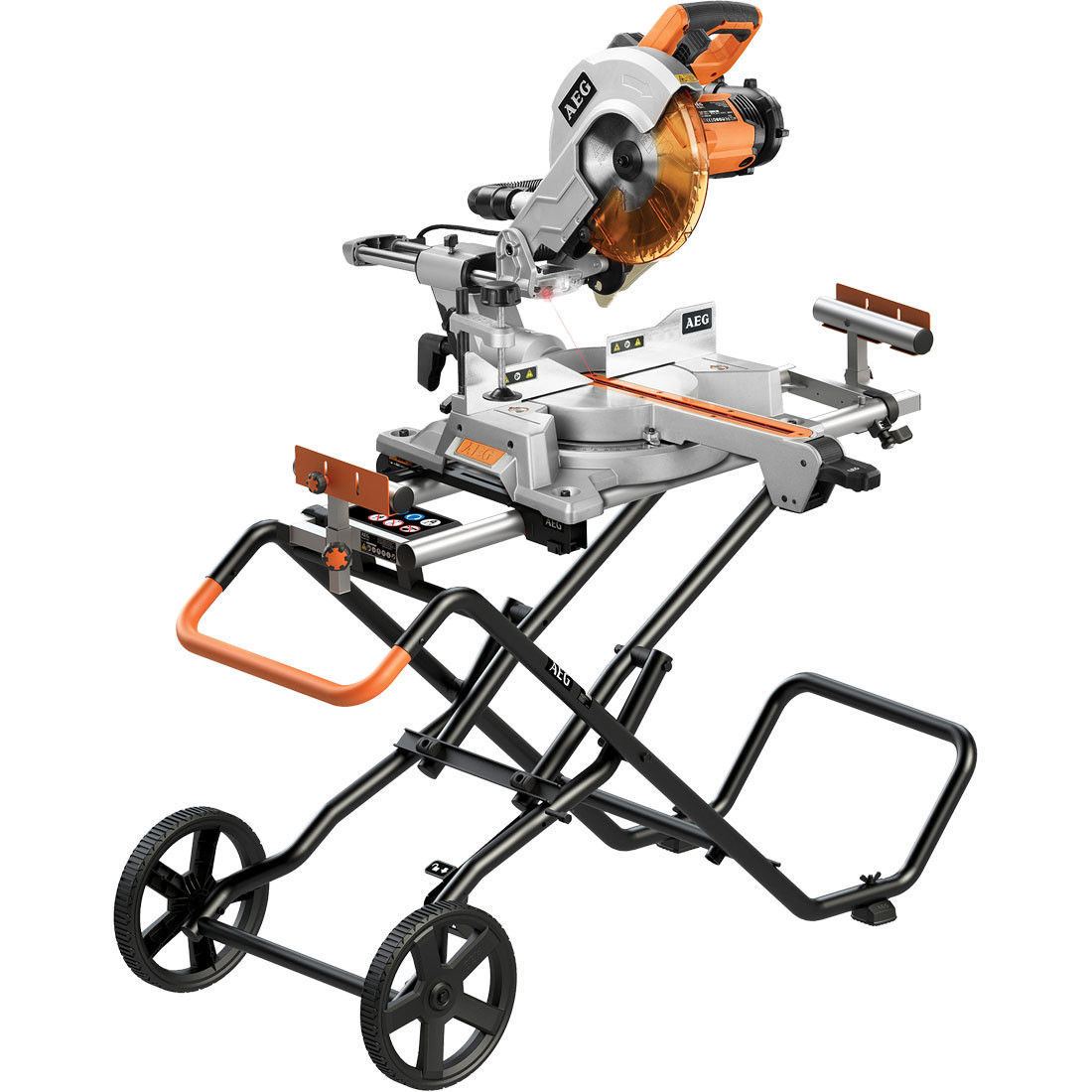 AEG 2000W 254mm Slide Mitre Saw and 