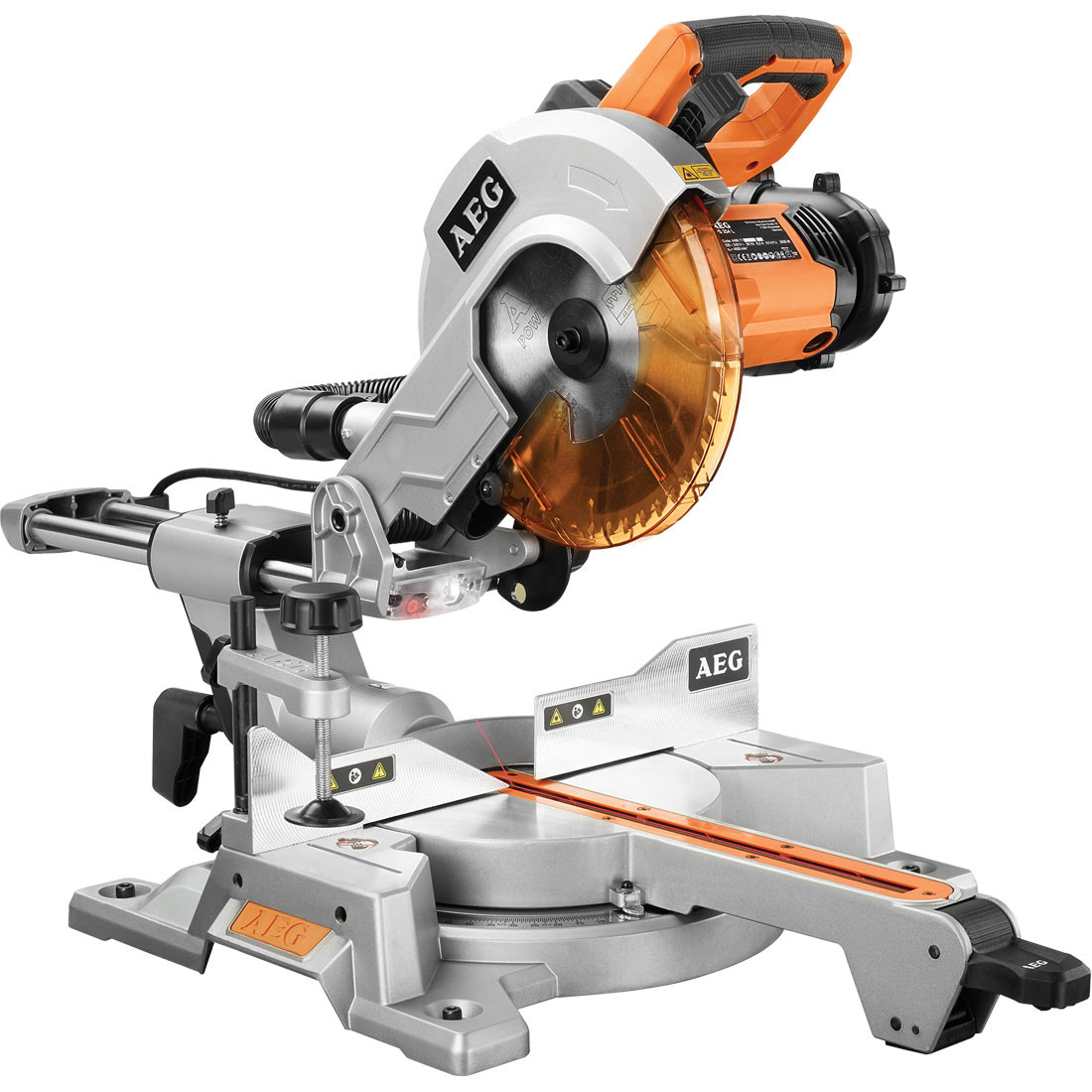 AEG 2000W 254mm Slide Mitre Saw and 