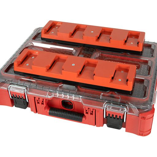 48 Tools Battery Holder 18V Milwaukee Packout Tool Kit Depot