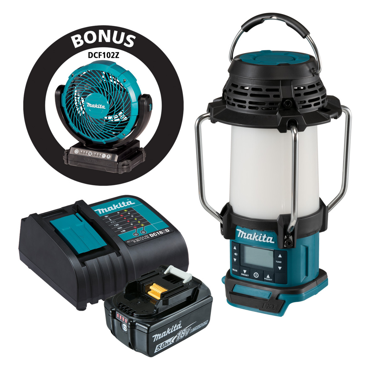 makita 18v lantern