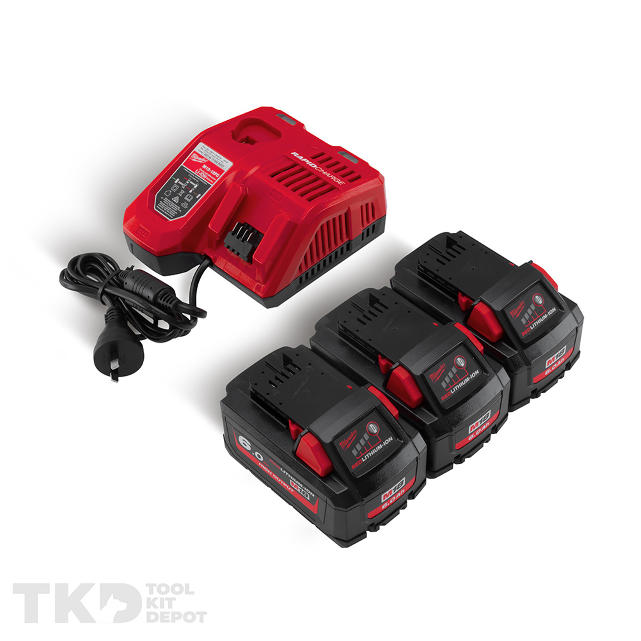 Milwaukee M18 Fuel 10 Piece Power Pack 10C3 M18FPP10C3603B