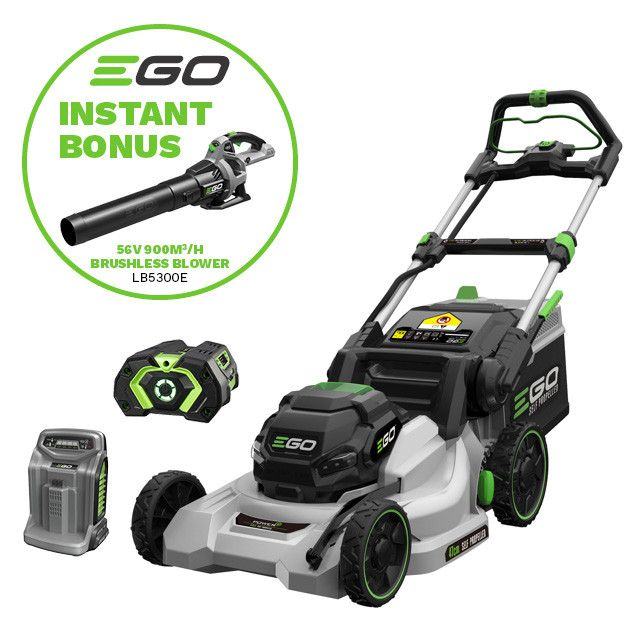 EGO 56V 47cm Self-Propelled Lawn Mower Blower Combo Kit