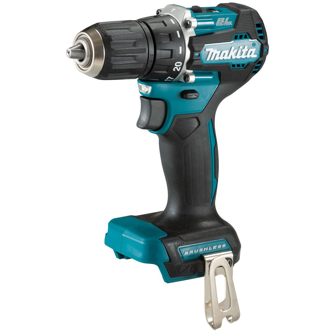 Makita 18V Brushless Sub-Compact Driver Drill DDF487Z Tool Kit