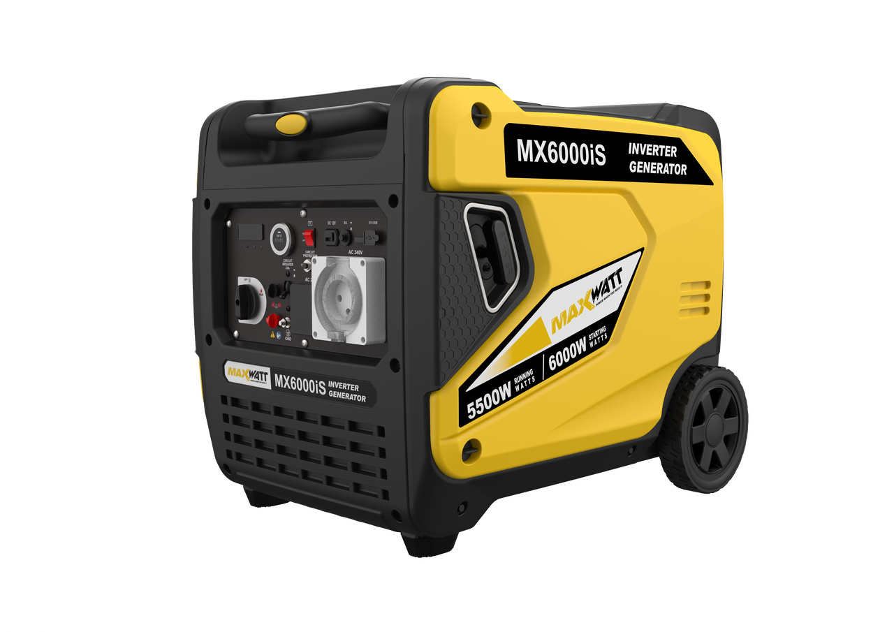 Maxwatt Generator Inverter Digital Electric 6.0kVA MX6000IS Tool