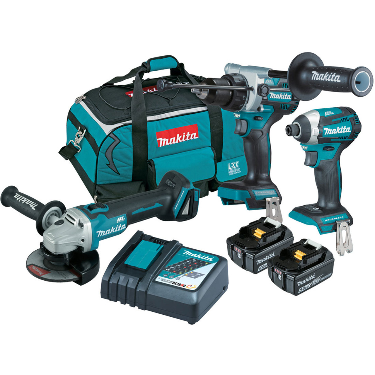 Makita 18V Brushless 3 Piece Combo Kit DLX3149TX1 Tool Kit Depot