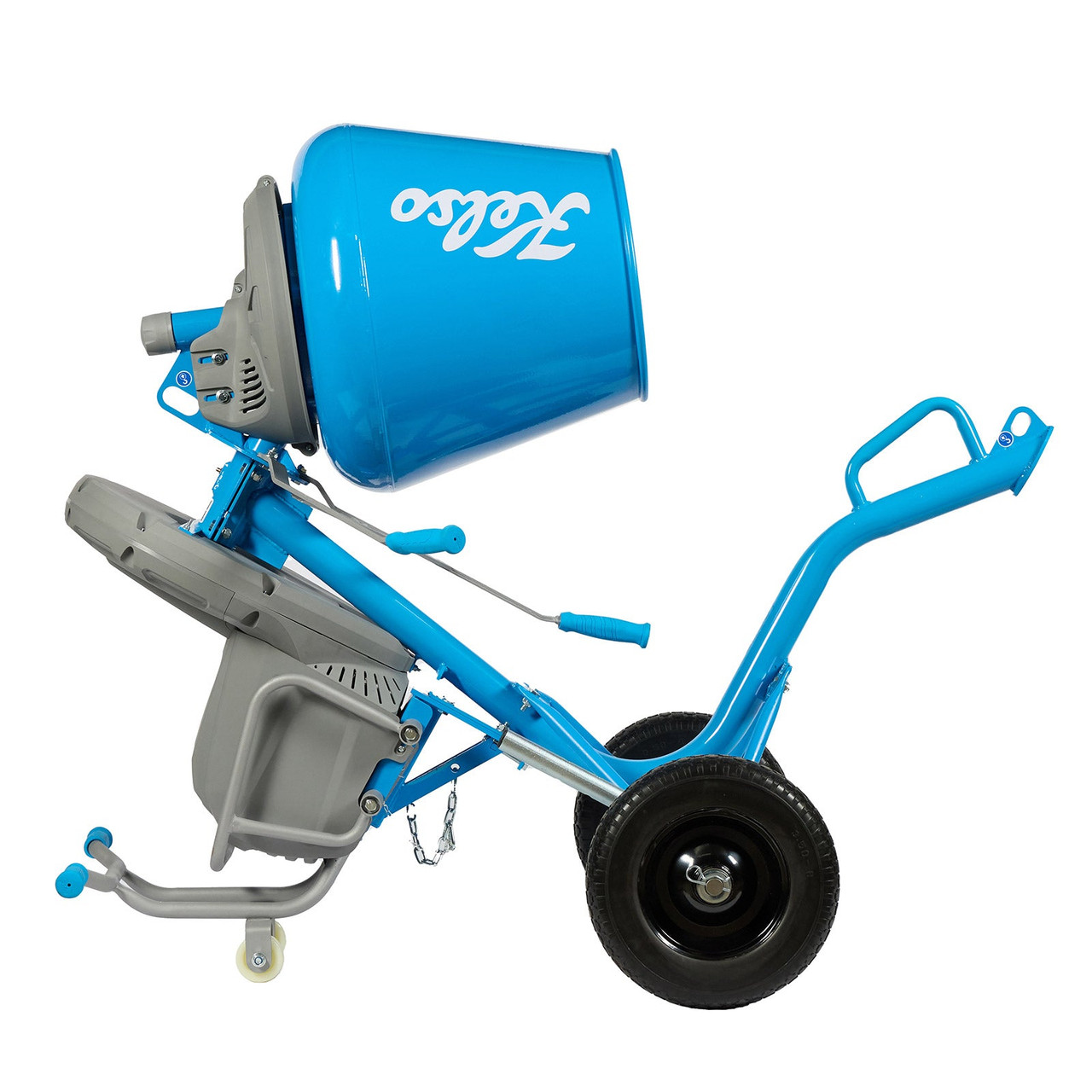 Kelso Cement Mixer Electic Side Tip Box 750W 3.5CF KCM100S Tool