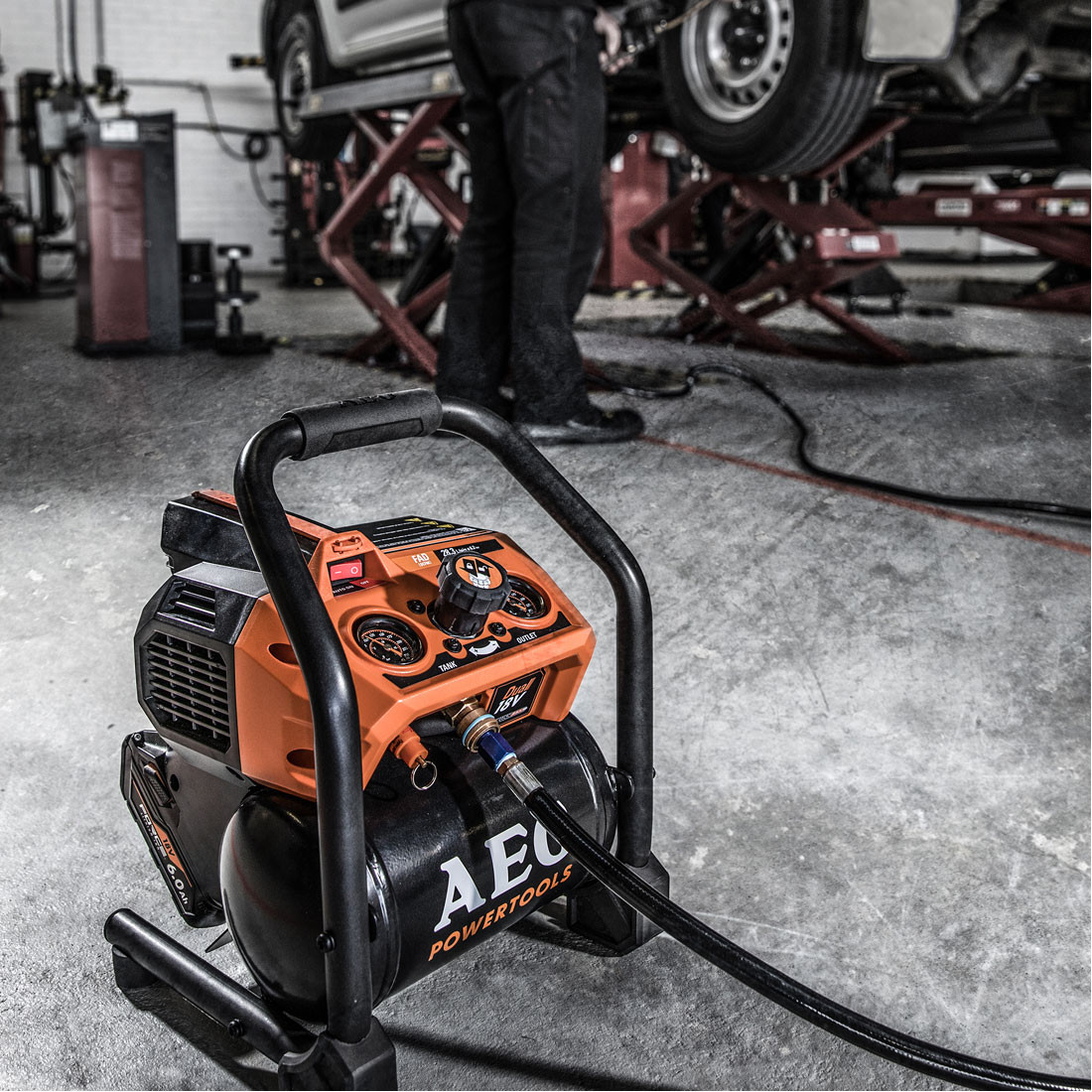 AEG 18V 3.8L Brushless Air Compessor 