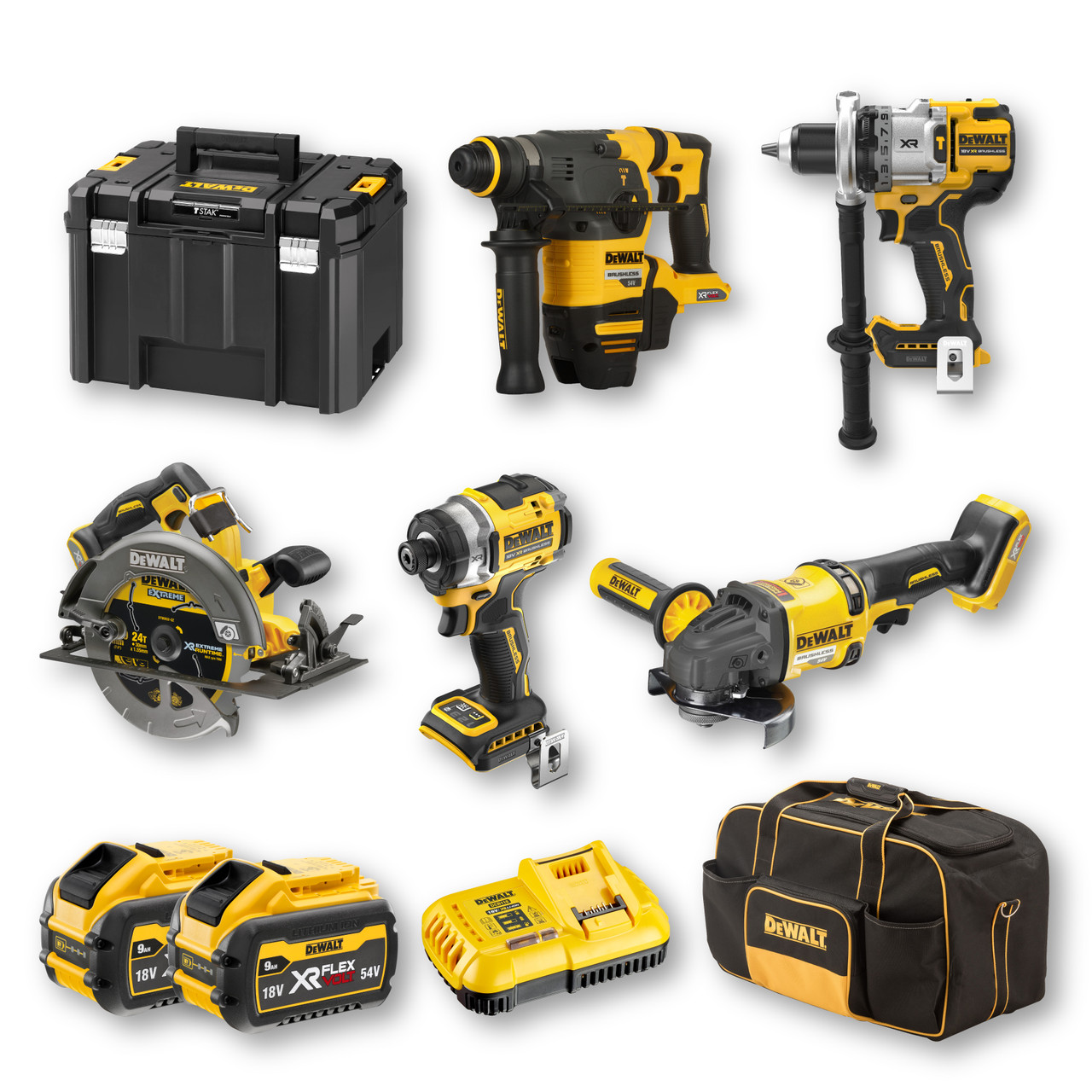 Cordless Combo Dewalt Combo Kit Bunnings Drill Combo Dewalt
