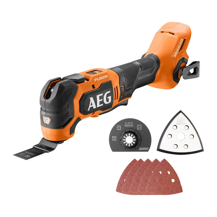 AEG FUSION Multi Tool 18V Skin Only A18FMT20 Tool Kit Depot