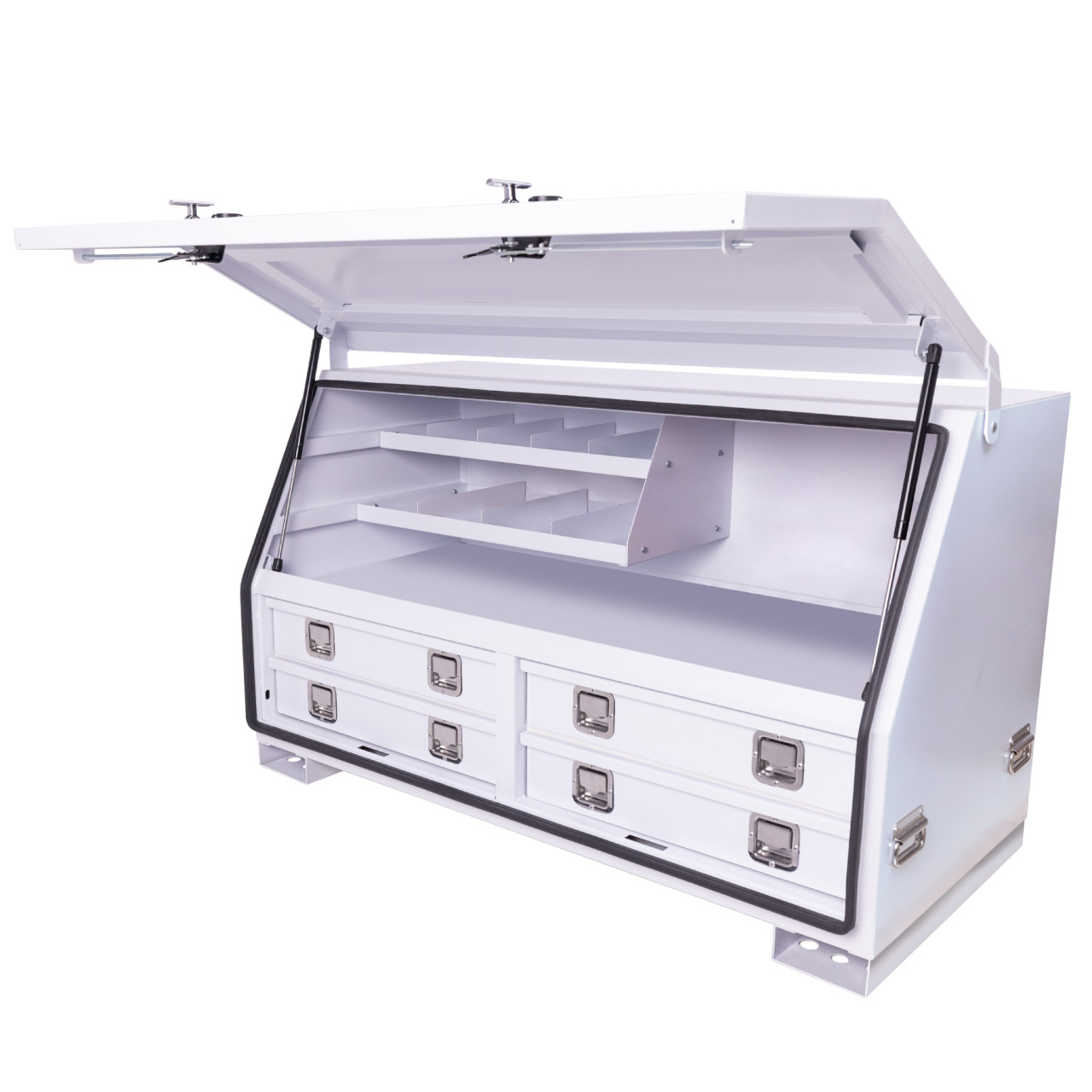 SP Tools Truck Box 4 Drawer 1350mm White - SP40332 - Tool Kit Depot