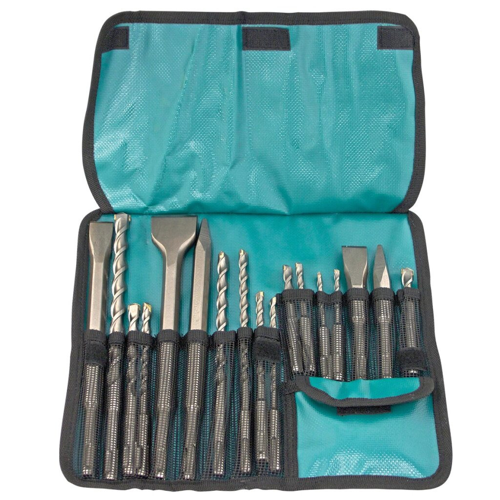 Makita SDS-Plus Drill And Chisel Set 17 Piece- D-53073 Tool Kit