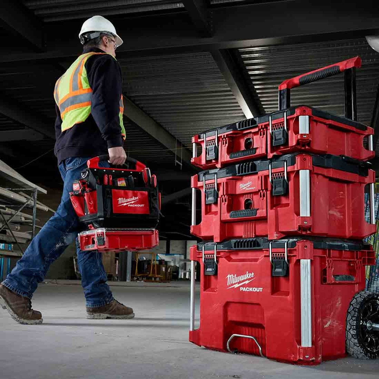 Packout rolling tool box milwaukee Clearance