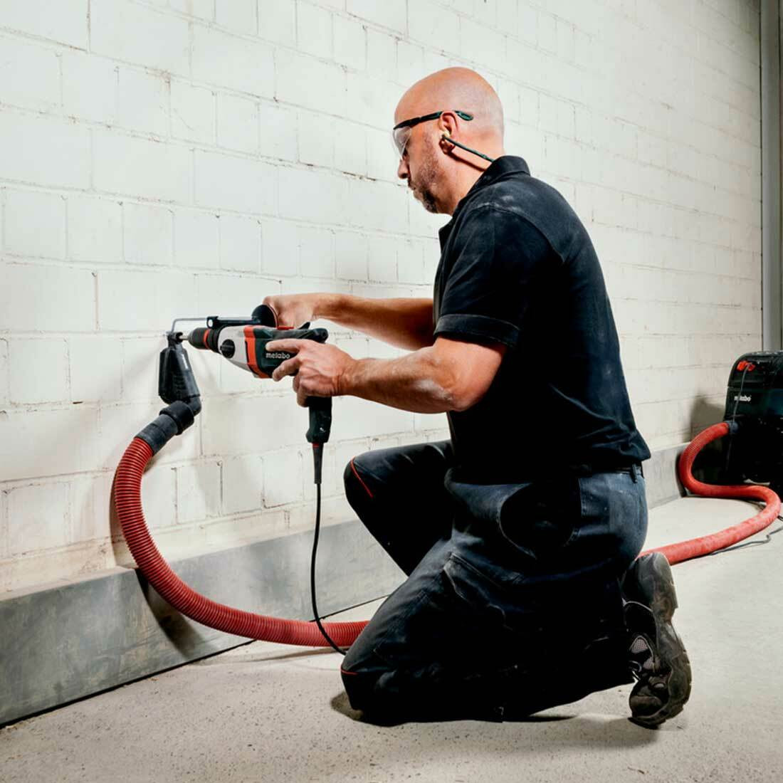 Metabo 850W 2 Speed Hammer Drill with 