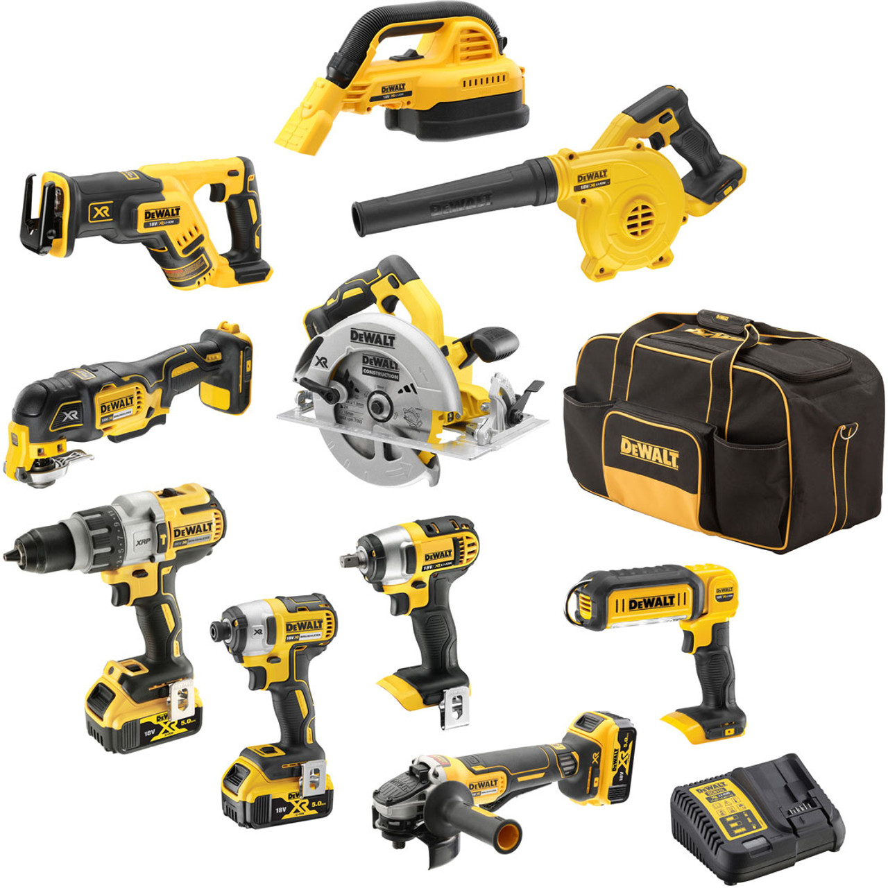 10 tool 2025 dewalt set