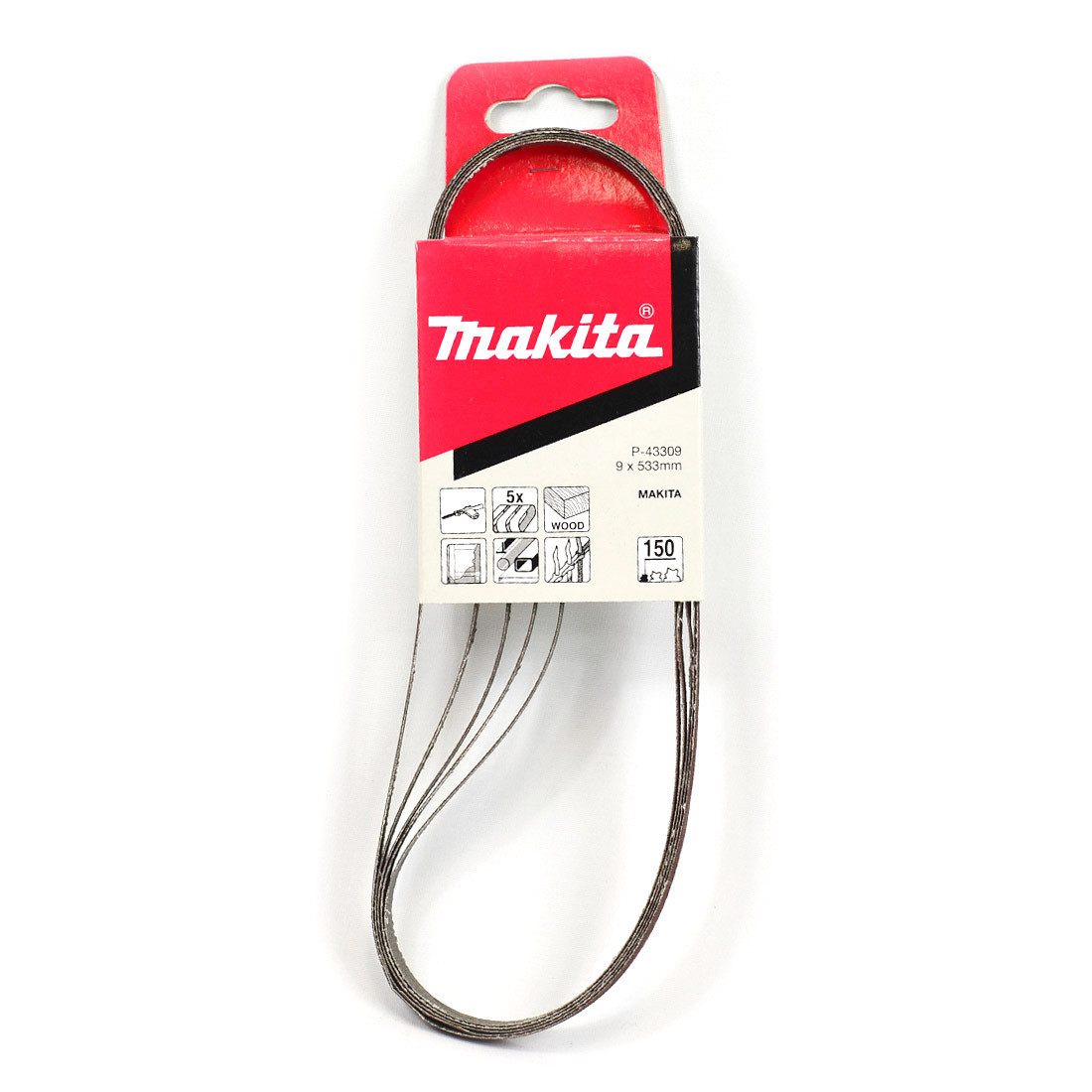 Makita 9mm x 533mm Sanding Belts 150 