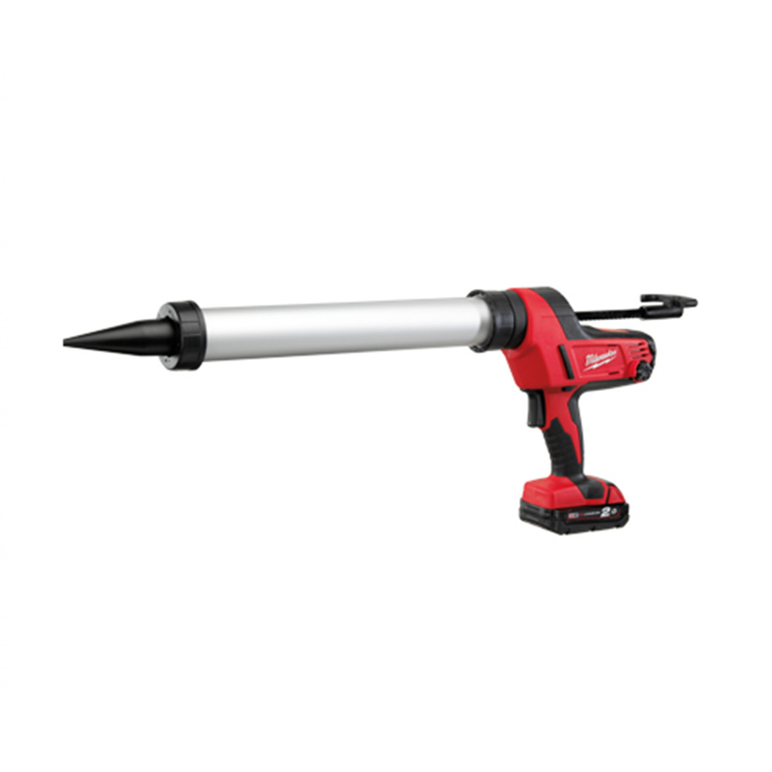Milwaukee 18V 600ml Aluminium Barrel Caulking Gun Kit With 1 Battery