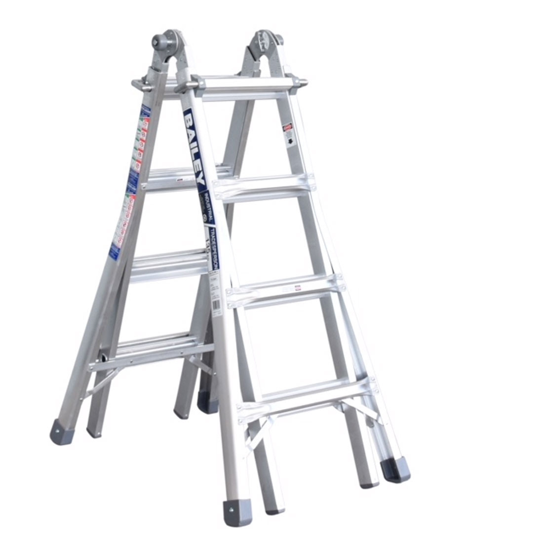 Bailey BXS 20 Aluminium Extendable Stepladder 135kg Rated