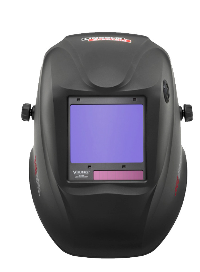Lincoln Electric 3350 4C Black Viking Welding Helmet With Grind Button