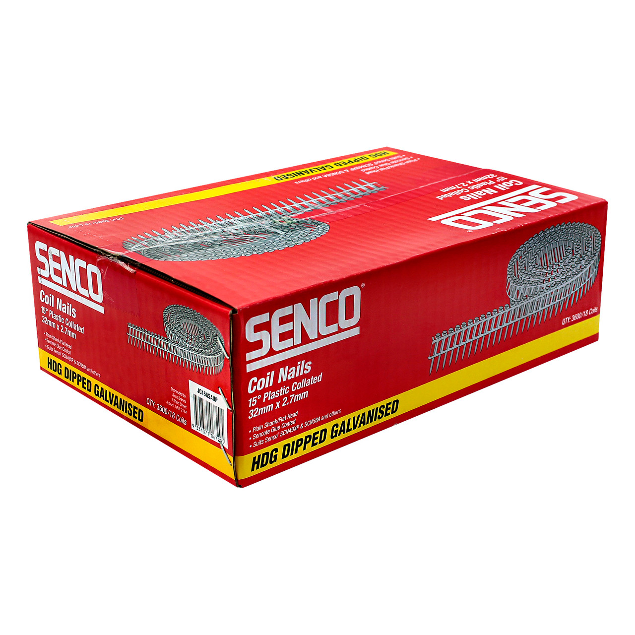 Coil Naila　 SN21-50　5箱　 Senco Coil Nails - JC15ASAUP