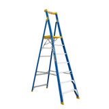 7 Step Fibreglass Platform Ladder