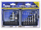 Bordo Drill + Tap Combo Set Metric 8 Piece - 3010-S1