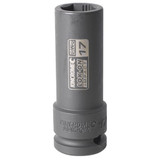 Kincrome LOK-ON™ Impact Socket 1/2 Drive Deep 17mm