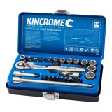 Kincrome Socket Set 1/4 Drive Metric 26 Piece - K28000