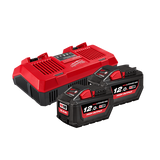 Milwaukee M18™ REDLITHIUM™ Dual Starter Pack 12Ah - M18HOSPD122B