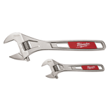 Milwaukee Adjustable Wrench 2 pack 250mm & 150mm