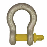 Beaver Shackle Bow Grade S Galvanised 22x25mm 6.5T - 242322