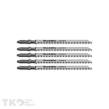 Makita Jigsaw Blade HSS Bayonet 63mm 16TPI 5 Pack - A-80391