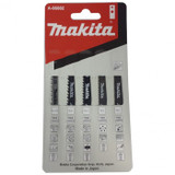 Makita Jigsaw Blade Assortment - Makita Type - (5Pk)- No:1 / 2 / 3 / 8 & 10S - A-86882