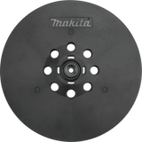 Makita 9" Round Sanding Backing Pad, Hook & Loop, Soft, XLS01 - 199939-3